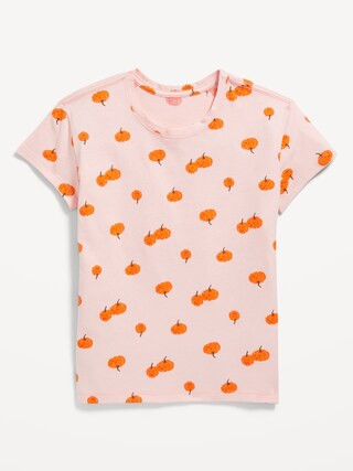 Printed Softest Short-Sleeve T-Shirt for Girls | Old Navy (US)