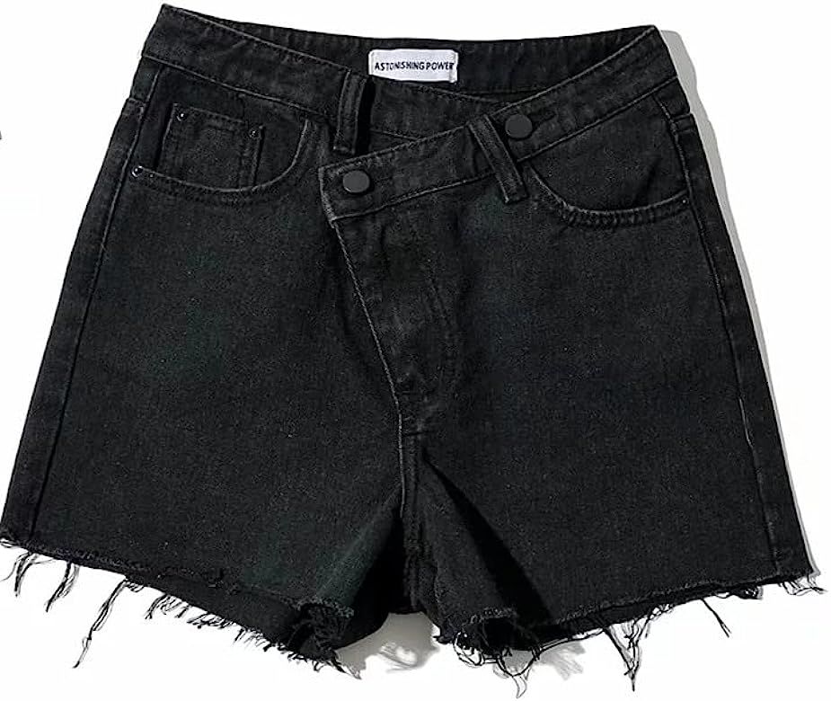 Jeans Shorts for Women Sexy Casual High Waist Stretch Denim Shorts Summer Jean Shorts | Amazon (US)