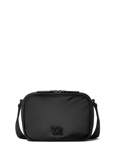 Michael Kors Brooklyn Crossbody Bag, Black Hardware/Black | Amazon (US)