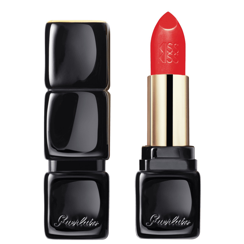 Batom Guerlain KissKiss 344 Sexy Coral 3,5g | Beautybox (BR)