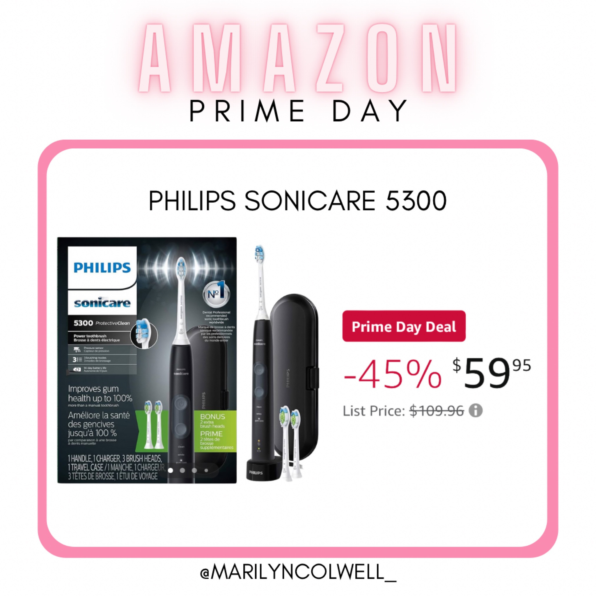 Amazon Prime Day, Amazon Deals, Philips Sonicare, Philips toothbrush, Christmas gift, Amazon Find

#LTKHome #LTKBeauty #LTKSaleAlert