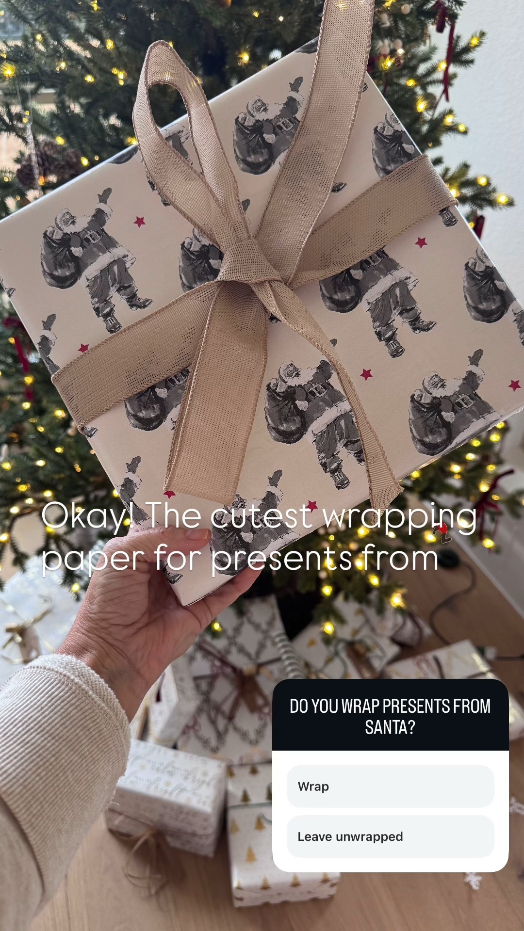 Christmas wrapping paper refresh 🎄 This Santa wrapping paper is festive, classic, and perfect for making every gift feel extra special under the tree.

Christmas wrapping paper, Santa wrapping paper, festive gift wrap, holiday wrapping paper, Christmas gift wrap ideas, cute Christmas wrapping paper, classic Santa print wrapping paper, affordable holiday gift wrap, Christmas packaging ideas, holiday gift presentation, LTK Christmas finds, LTK holiday decor, Christmas gift wrap inspiration, seasonal wrapping paper, Christmas aesthetic wrapping paper, gift wrapping ideas for Christmas, Walmart wrapping paper, gold wrapping paper, Santa themed Christmas decor, holiday shopping finds, Christmas essentials, trending Christmas wrapping paper

#LTKHoliday #LTKmomlife #LTKSaleAlert