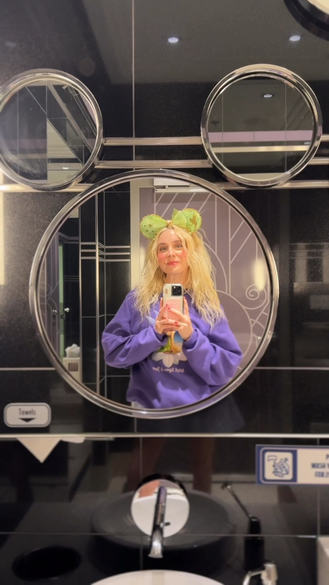 BINGO on Disney Fantasy Cruise Line 
• so I decided to go down to bingo by myself to meet some of my family and play one of my favorite games… lady was taking a nap with my mom, and I thought this was the perfect opportunity to explore the theater and some of the decks. I got so many compliments on my sweatshirt and matching ears that I can’t wait to wear these again at the Disney parks.

#LTKTravel #LTKStyleTip #LTKFamily