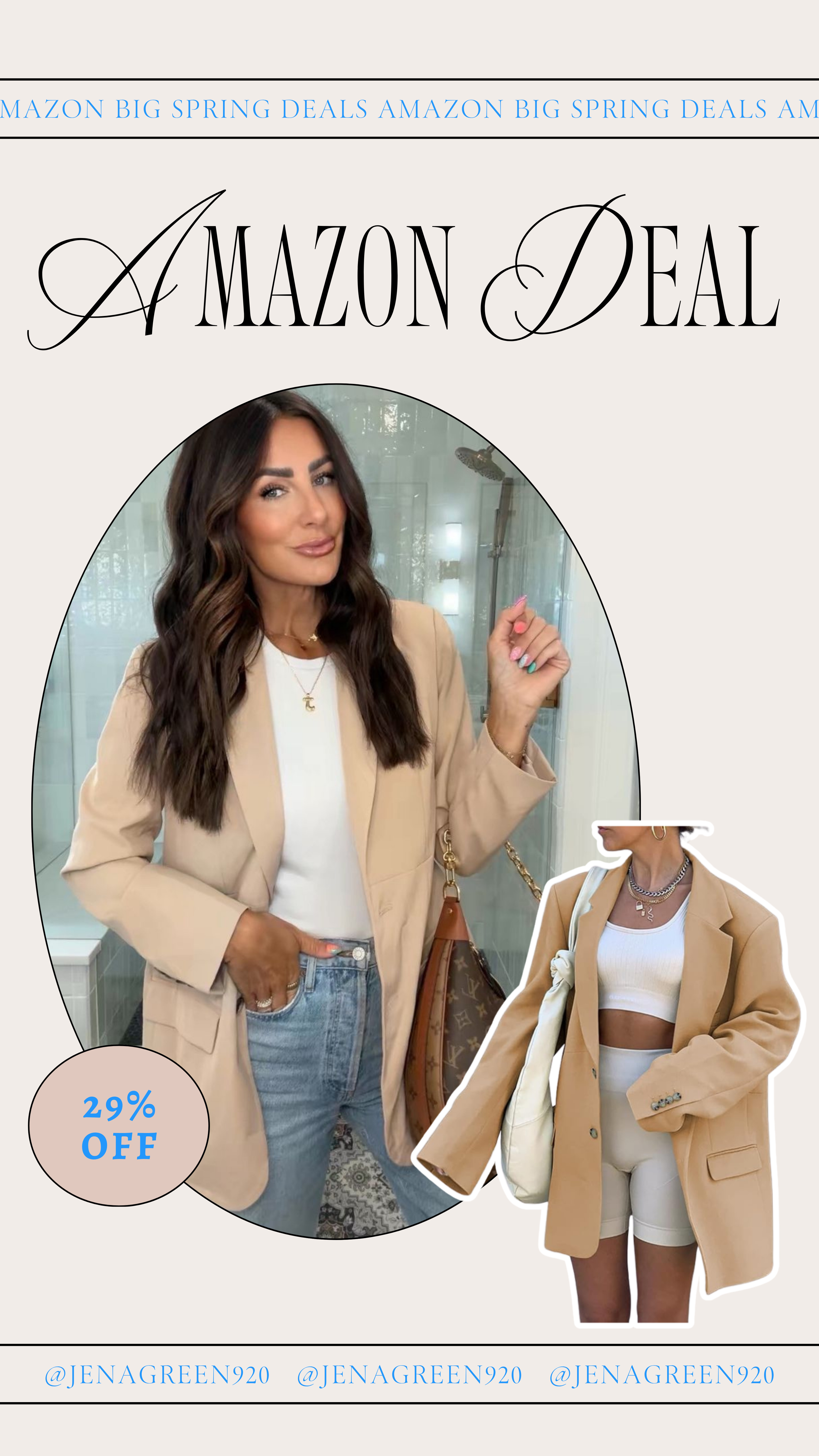 Amazon Blazer | Amazon Big Spring Sale 

 #LTKootd #LTKSeasonal #LTKSaleAlert