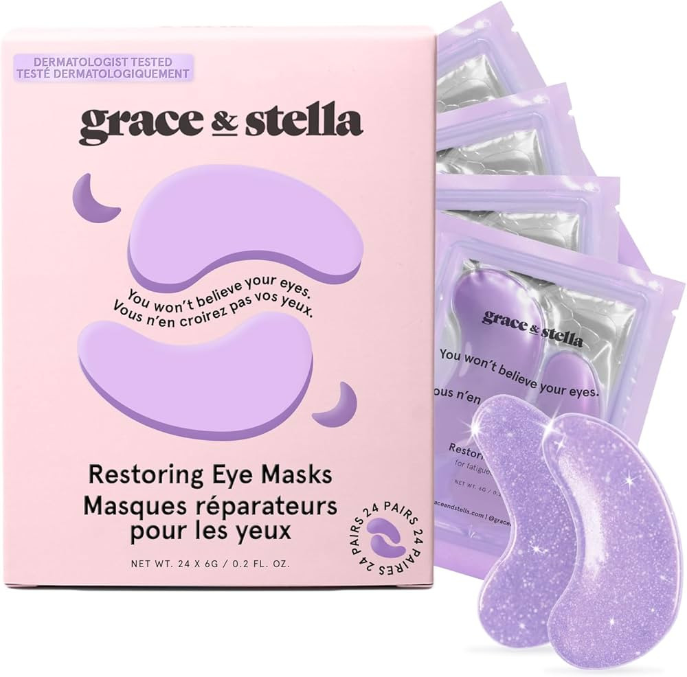 grace & stella Under Eye Masks With Retinol - Revitalizing Under Eye Patches for the Appearance o... | Amazon (CA)