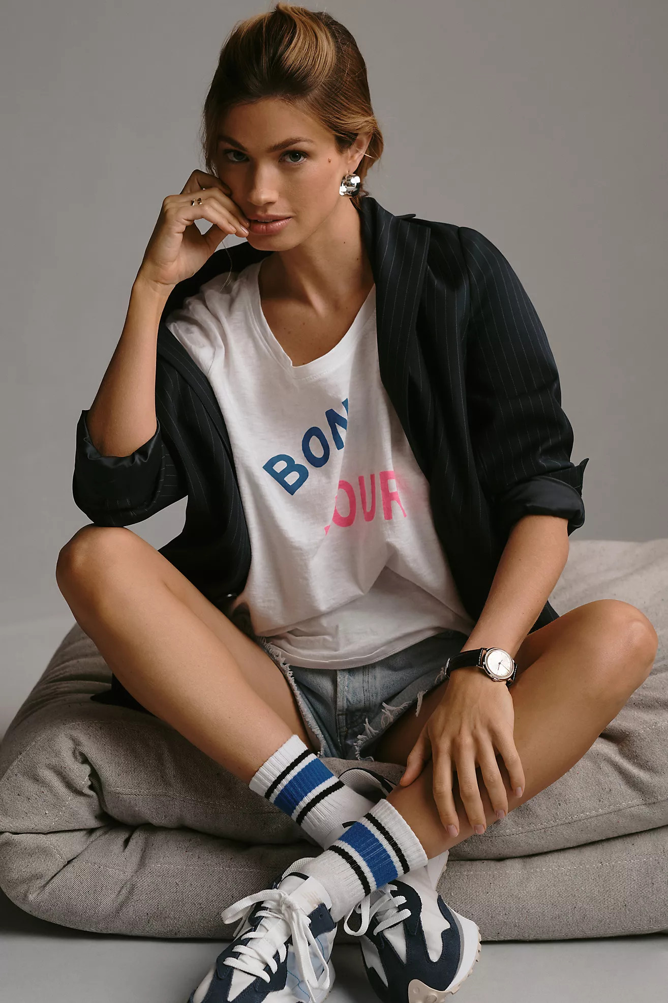 Sundry Bonjour Vintage Tee | Anthropologie (US)