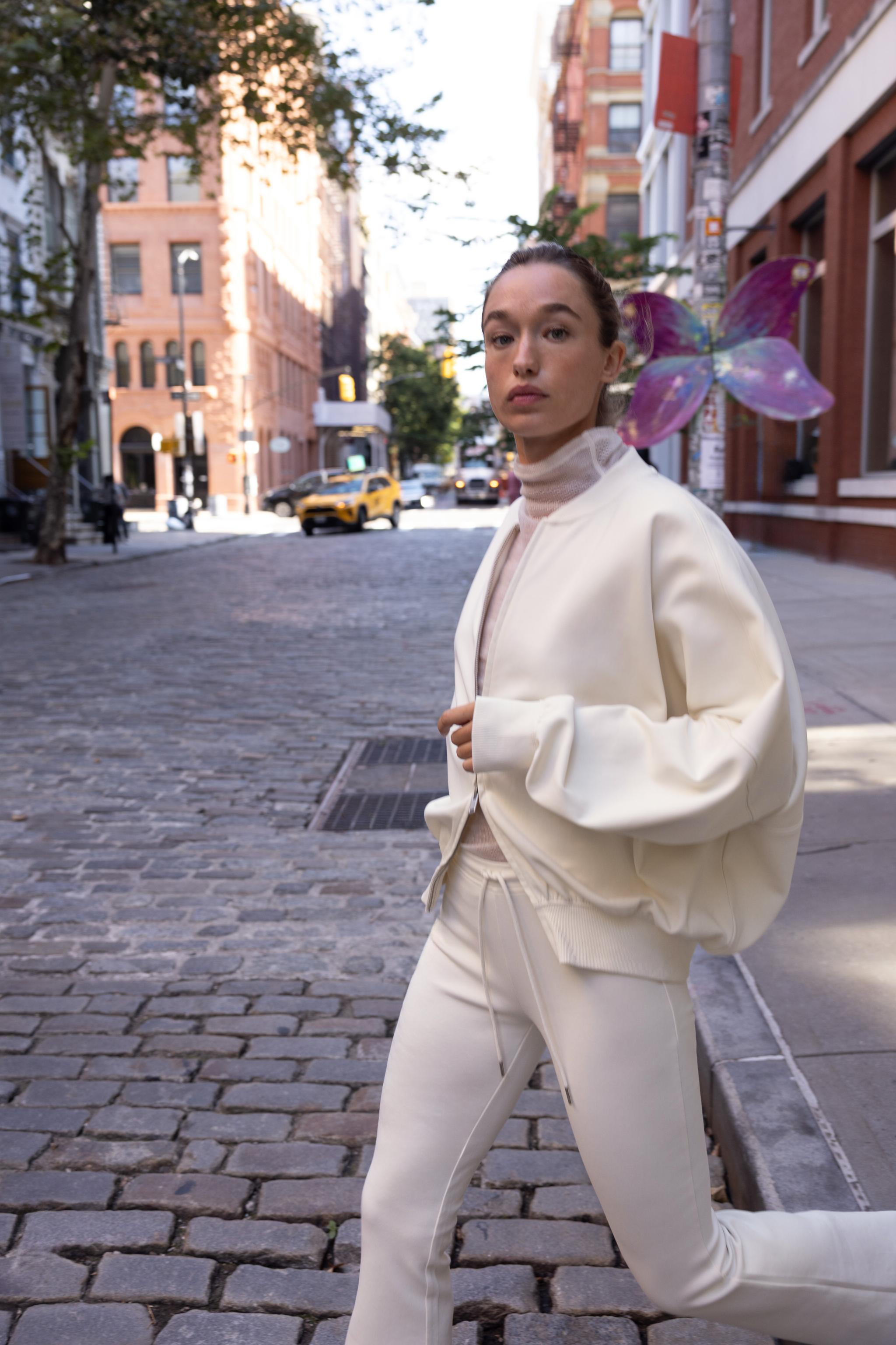 INTERLOCK BOMBER JACKET | Zara US