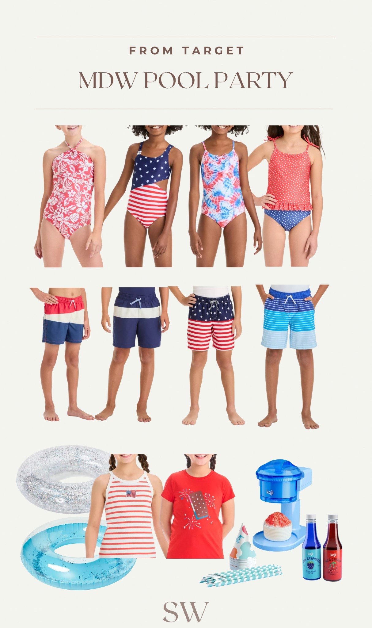 Kids Swim for MDW! 🩵❤️

#LTKParties #LTKKids #LTKFamily