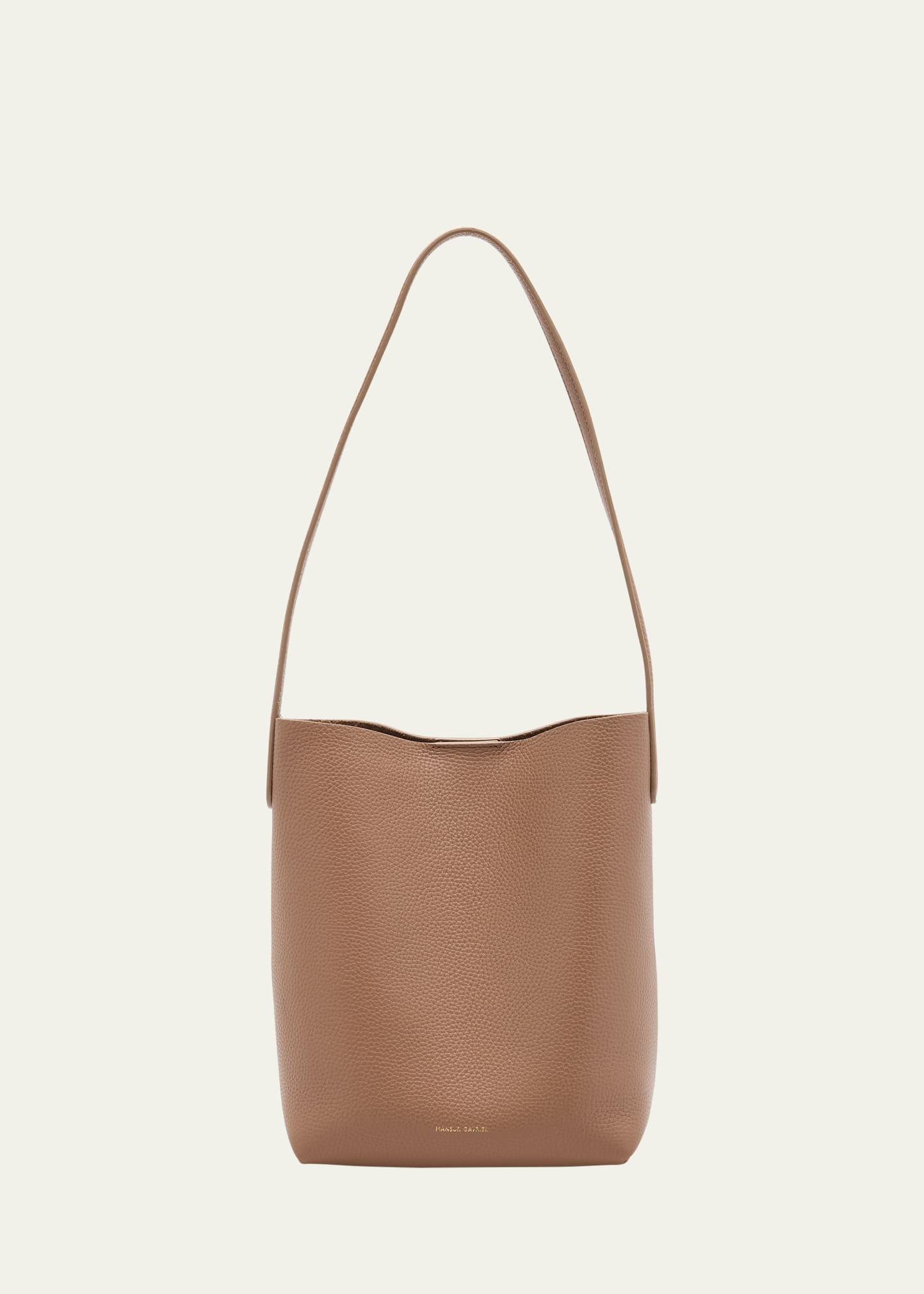 Mansur Gavriel Cabas Mini Leather Everyday Shoulder Bag | Bergdorf Goodman