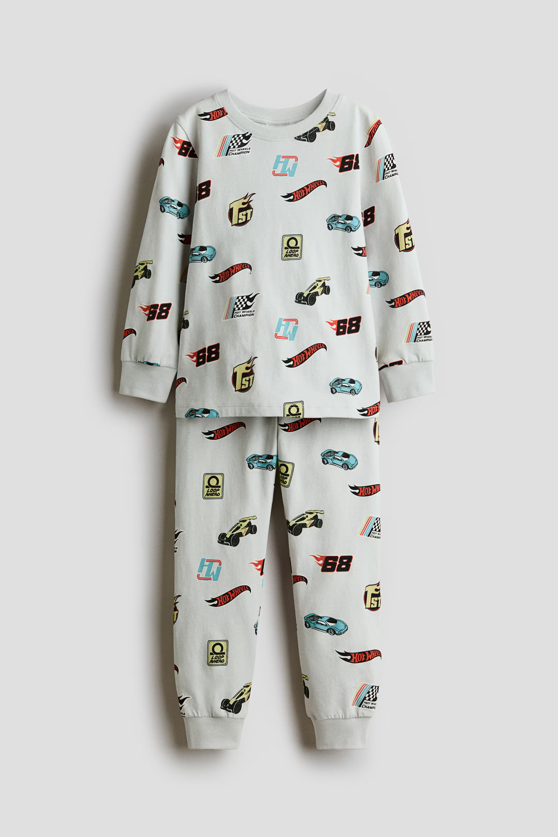 Printed cotton jersey pyjamas | H&M (UK, MY, IN, SG, PH, TW, HK)