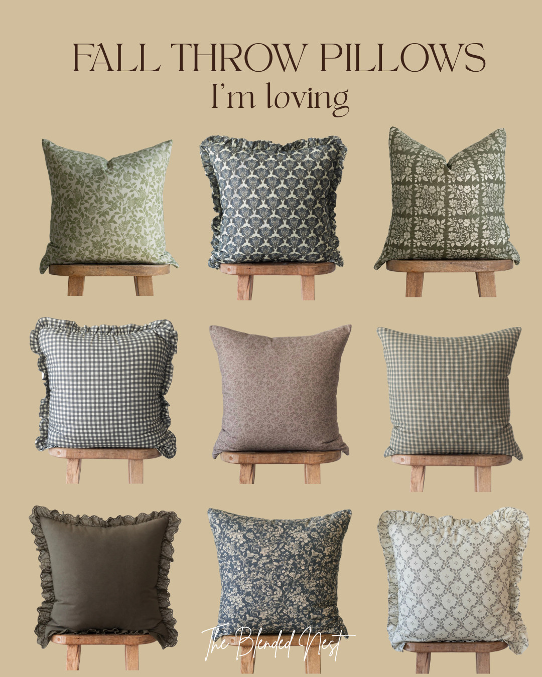 Fall throw pillows I am loving!!

affordable throw pillows, fall throw pillows, fall pillows, affordable fall decor, fall home decor, cozy fall decor, autumn decor, autumn pillows, fall home accents, cozy home decor, seasonal pillows, decorative pillows, pillow covers, fall pillow covers, neutral fall decor, neutral throw pillows, cozy throw pillows, farmhouse fall decor, cottagecore decor, cottagecore fall, vintage fall decor, warm neutral decor, rustic fall decor, pumpkin pillows, plaid throw pillows, gingham pillows, textured throw pillows, cozy home, living room decor, fall living room, bedroom fall decor, sofa decor, couch pillows, affordable home decor, budget friendly decor, budget fall decor, Amazon fall decor, Walmart fall decor, fall decorating ideas, cozy home inspiration, autumn home decor, seasonal home decor, fall decorating, fall finds, fall home finds, home decor finds, affordable home finds, cozy autumn home, fall aesthetic, autumn aesthetic, neutral home decor, cozy neutral decor, warm home decor, farmhouse decor, comfy home decor, fall refresh, fall decorating ideas 2026, The Blended Nest 

 #LTKSeasonal #LTKHome #LTKSaleAlert