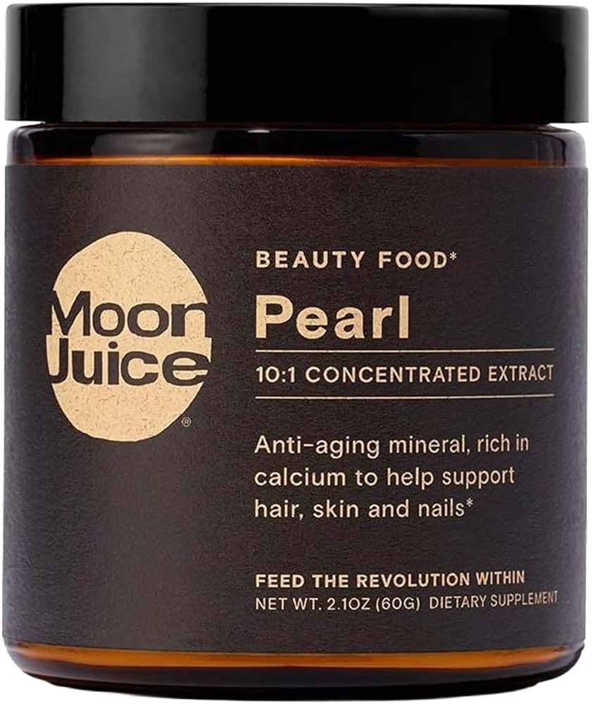 Moon Juice, Pearl Powder Supplement, Hair, Skin & Nails, 2.1oz | Amazon (US)