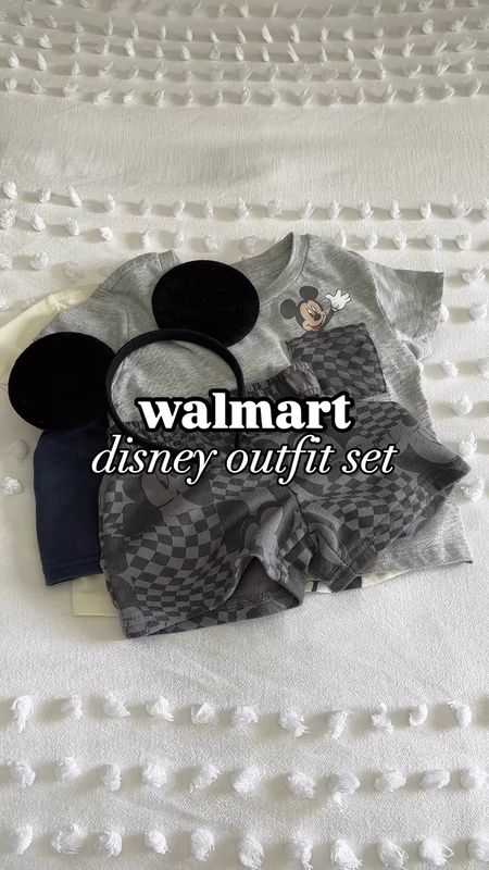 adorable 5 piece Mickey Mouse outfit set from Walmart!! We got the 12M for archer it’s a little big on him but that just means it will last longer! :)

#disney #mickeymouse #disneyfinds #disneybaby #walmartbaby #walmartkids

#LTKxWalmart #LTKBaby #LTKVideo