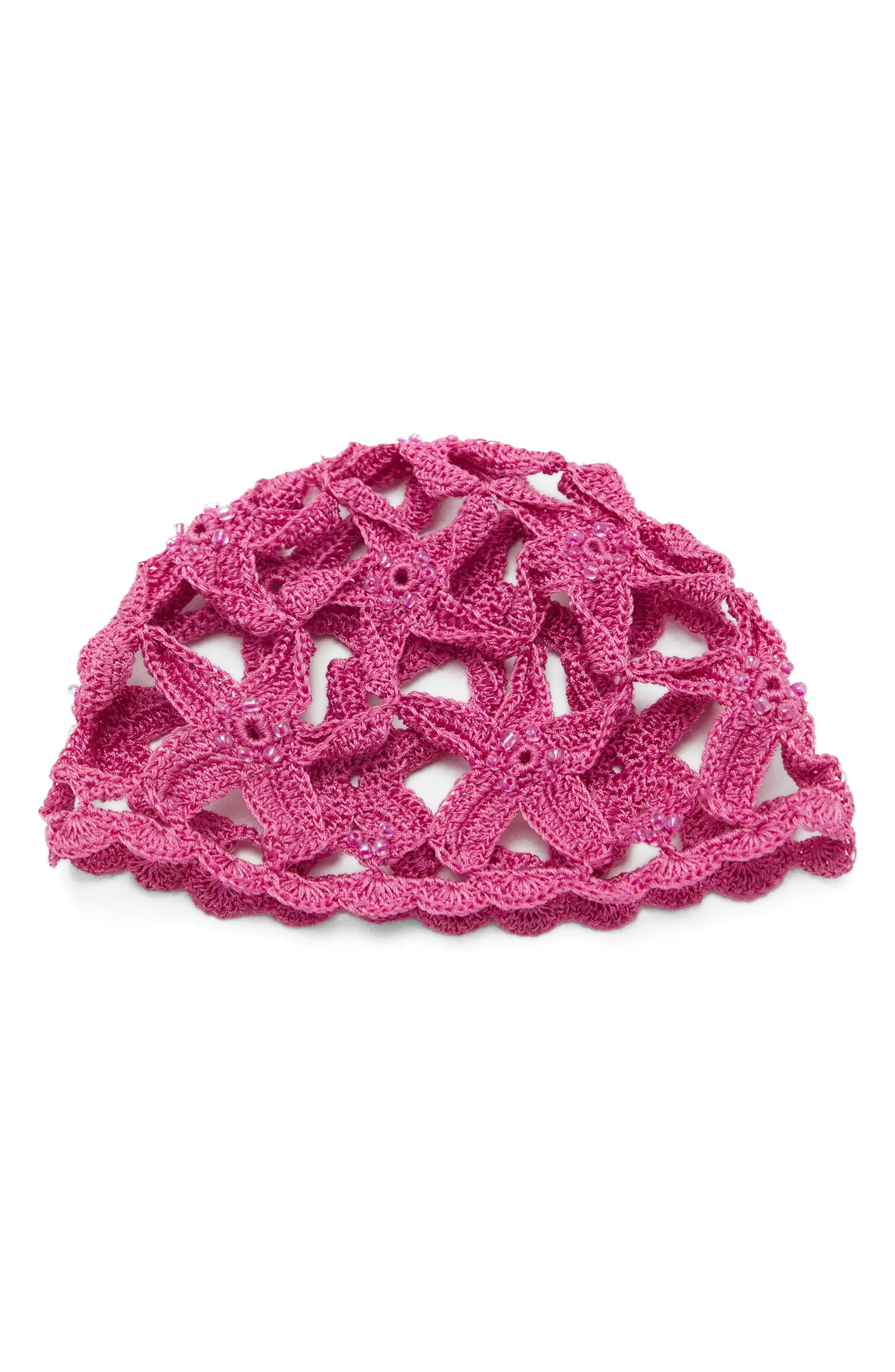 Star Design Crochet Hat | Nordstrom