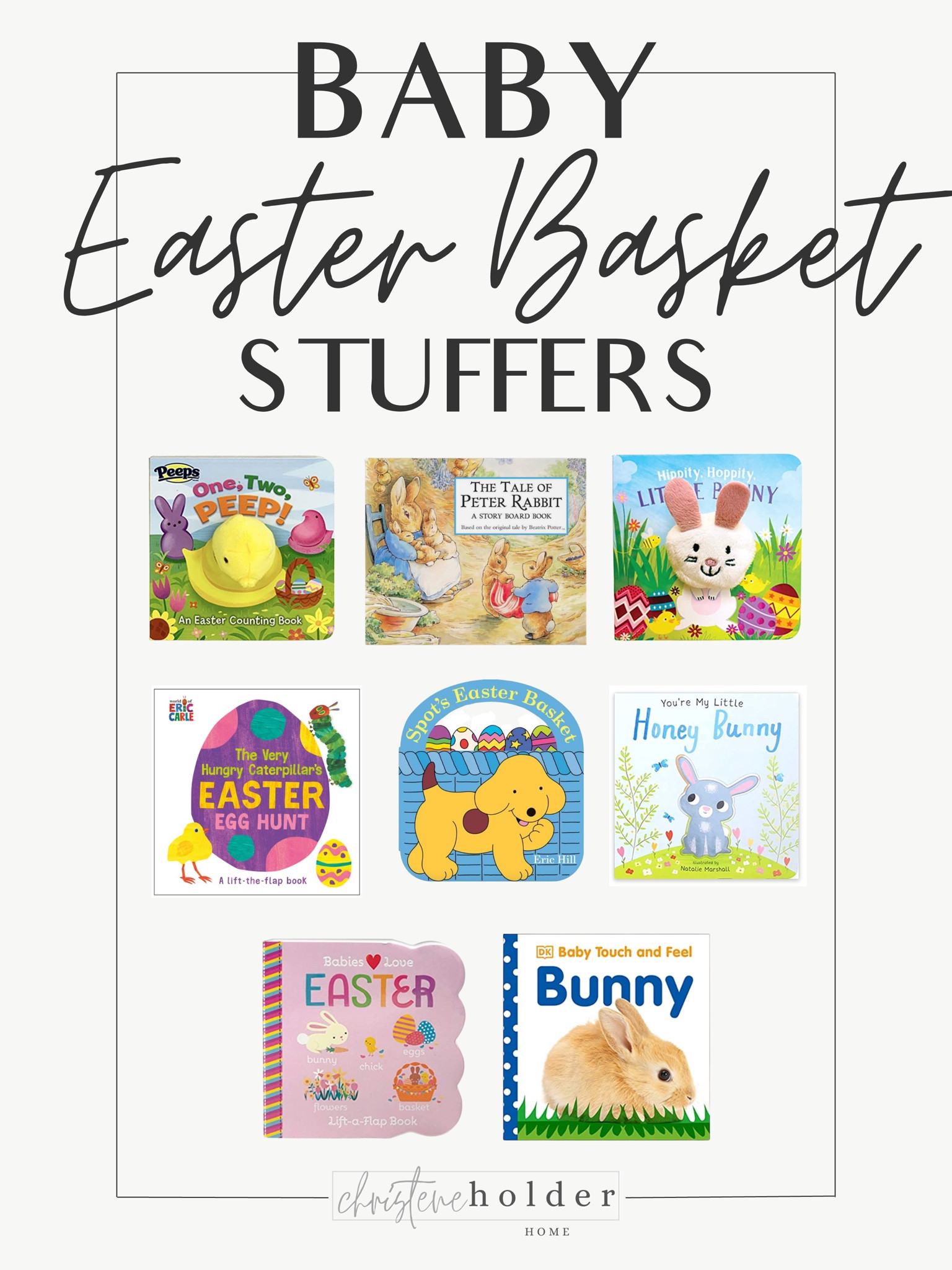 Easter basket ideas for babies - boy and girl Easter basket stuffer options. Easter books for babies. 

Amazon, Target, Easter, Easter Basket, Easter Basket Ideas, Baby Easter, Toddler Easter 

#LTKkids #LTKbaby #LTKSeasonal