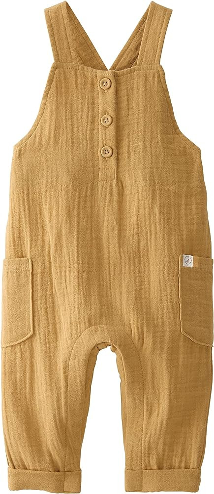 little planet by carter's unisex-baby Baby Organic Cotton Gauze Overall Jumpsuit | Amazon (US)