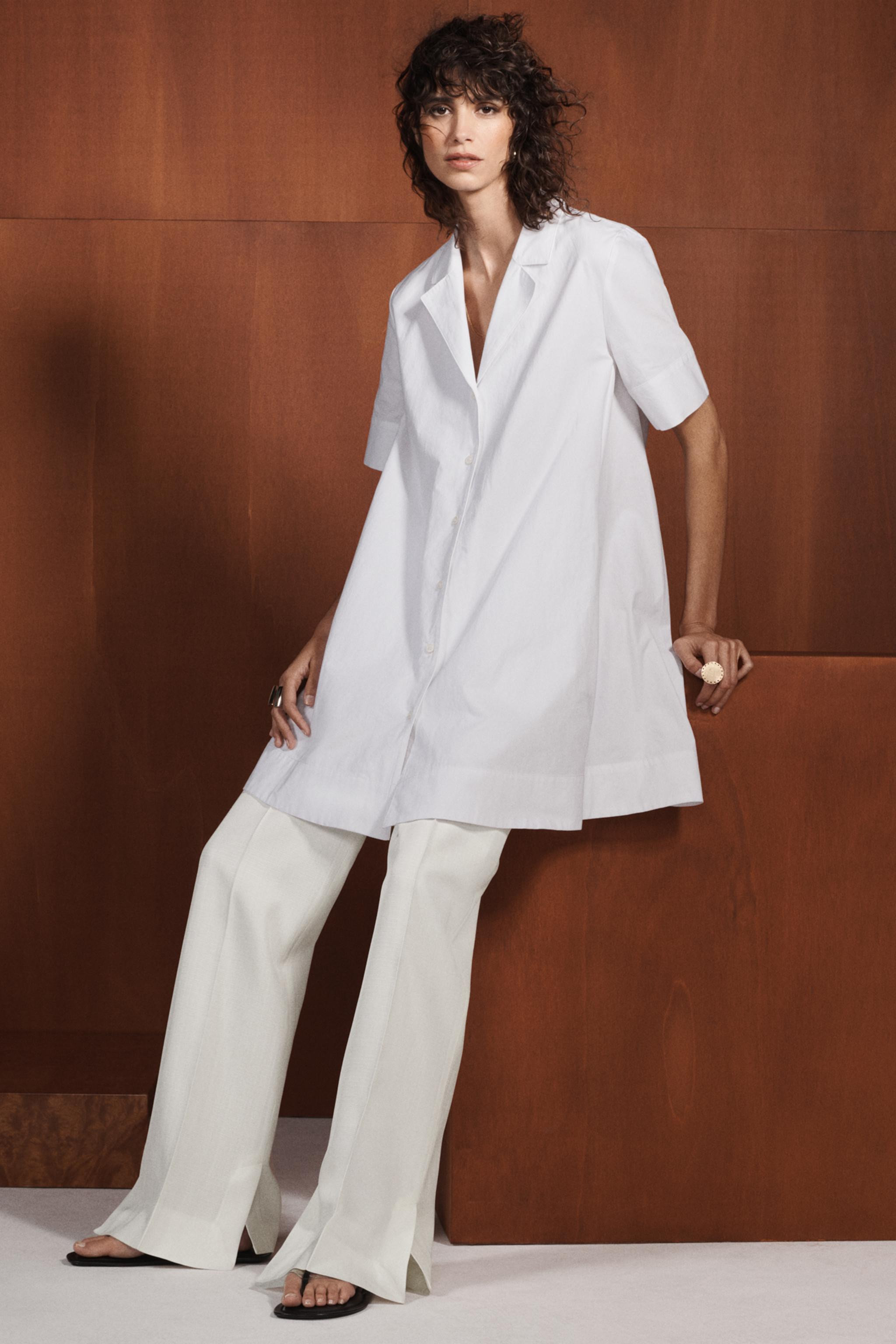 ZW COLLECTION STRAIGHT LEG PANTS | Zara US