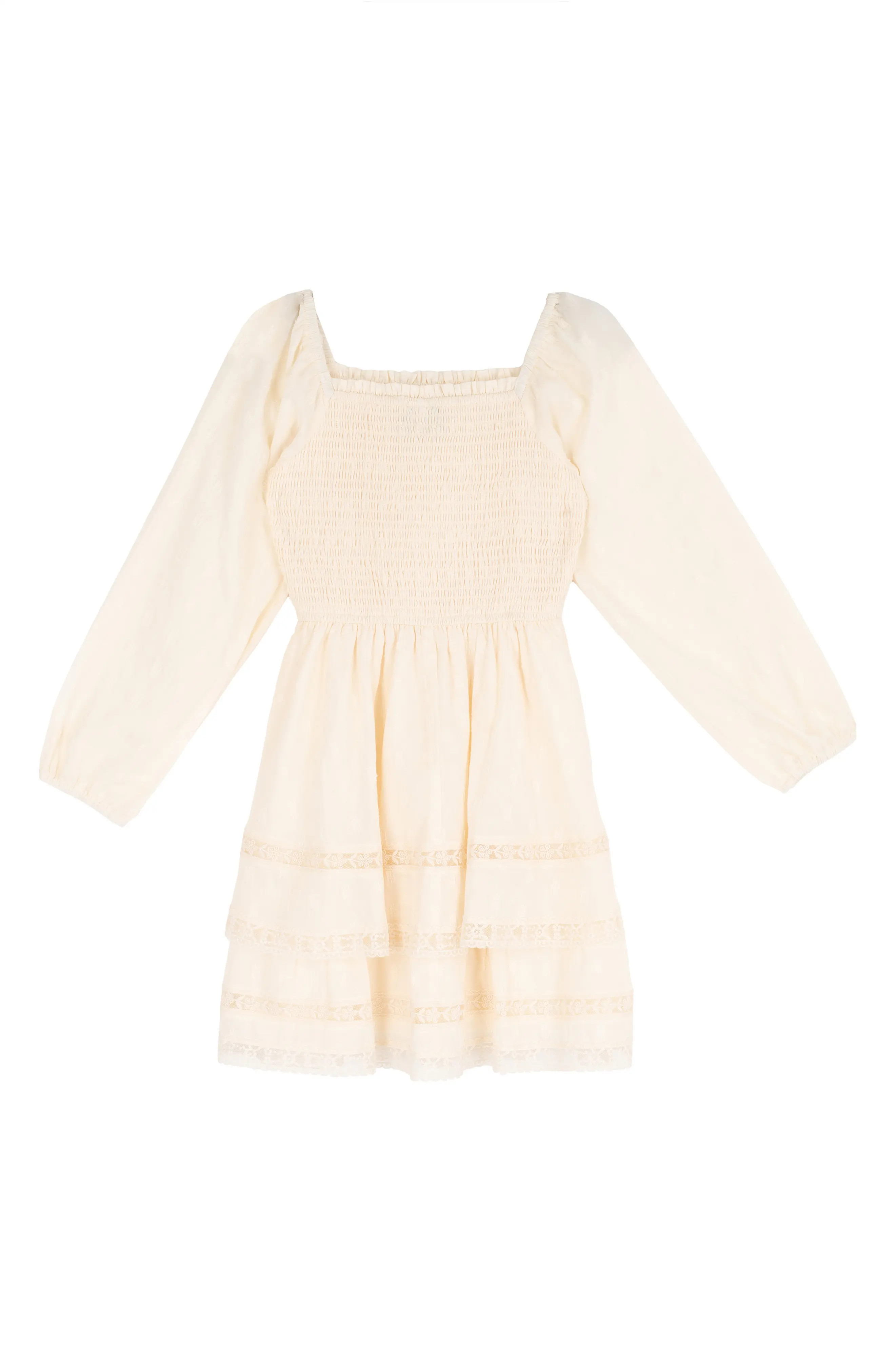 Rare Editions Kids' Smocked Tiered Hem Dress | Nordstromrack | Nordstrom Rack