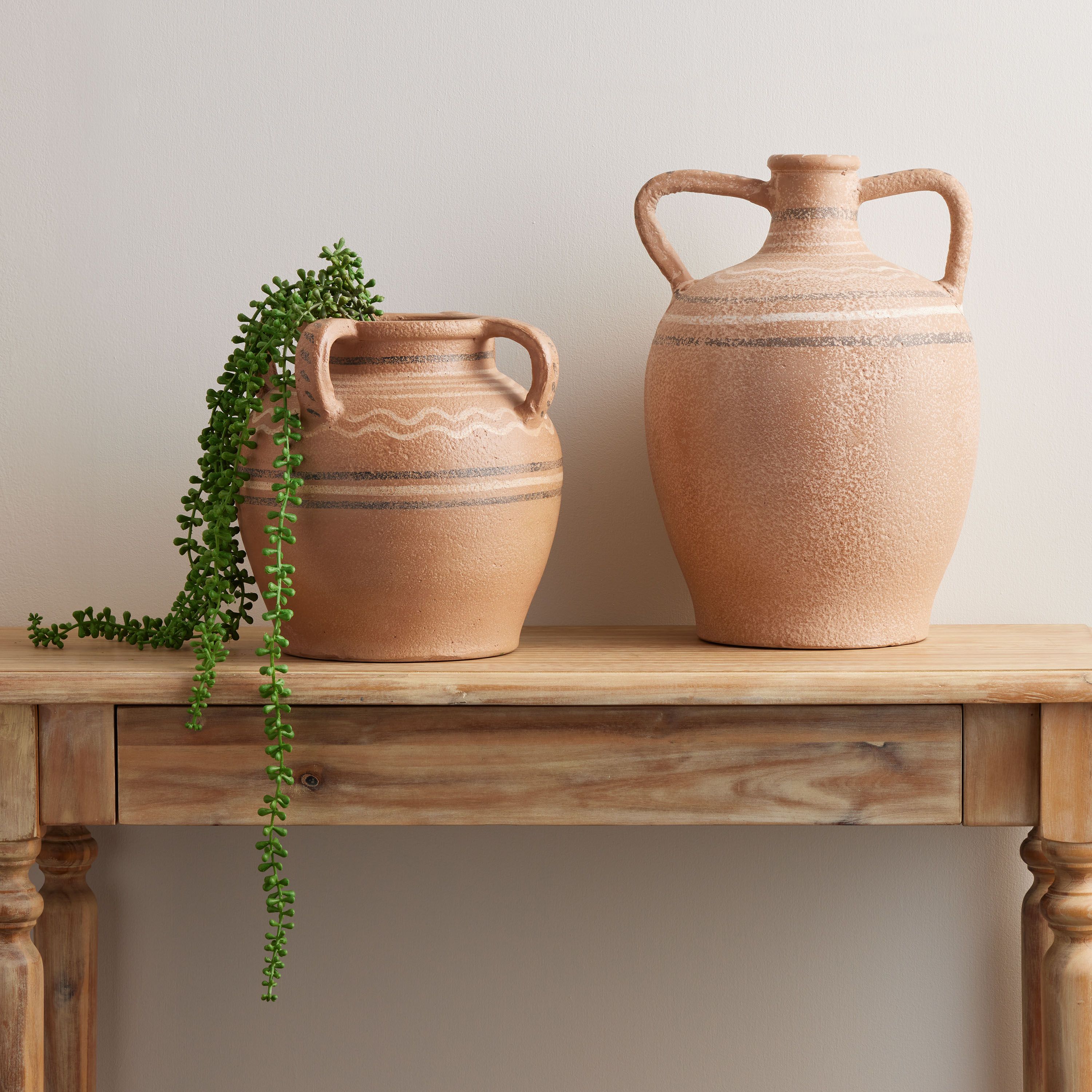 CRAFT Serafina Terracotta Handled Vase Collection | World Market