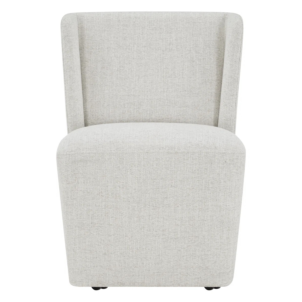 Camden Upholstered Wing Back Dining Side Chair with Casters | Wayfair North America