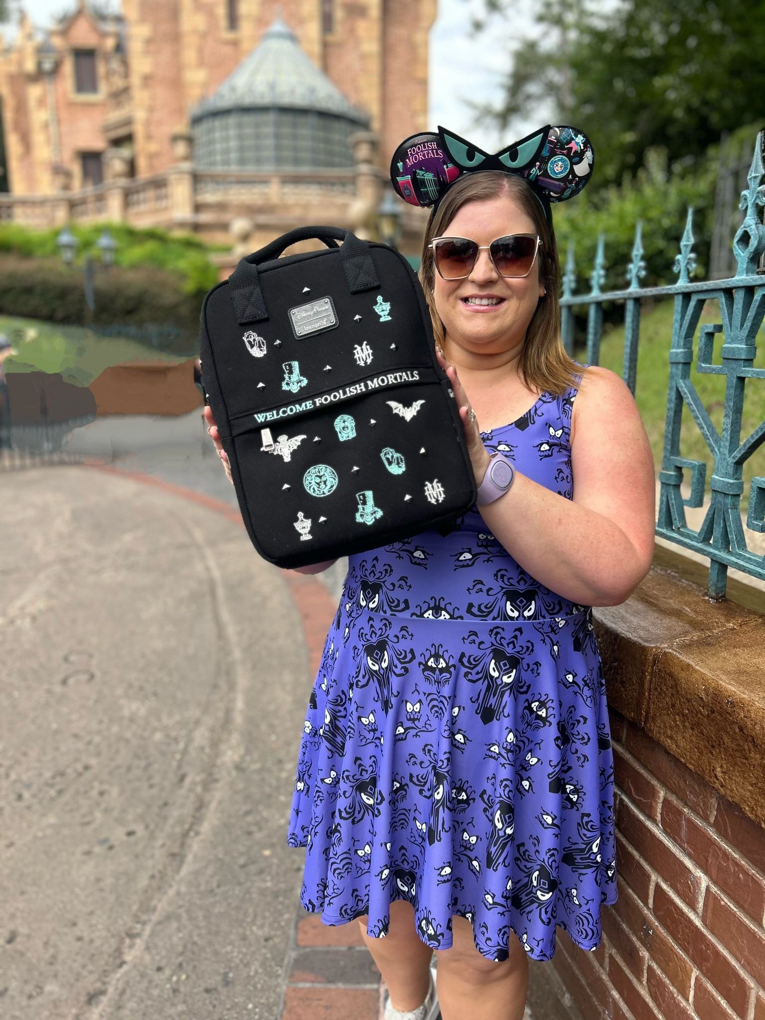 Halloween ready! ✨🎃 Love this Haunted Mansion bag and dress! 

#LTKHalloween #LTKFindsUnder100 #LTKStyleTip