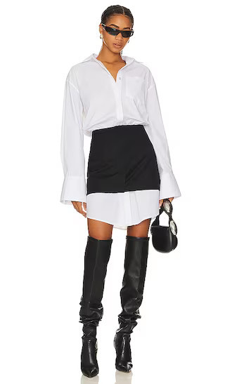 Layered Suiting Dress in Black Dress Summer | Black Dress Wedding Black Dress Formal | Revolve Clothing (Global)