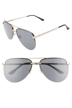 x JLO The Playa 56mm Aviator Sunglasses | Nordstrom