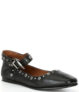 Free People Mystic Mary Jane Leather Flats | Dillard's | Dillard's
