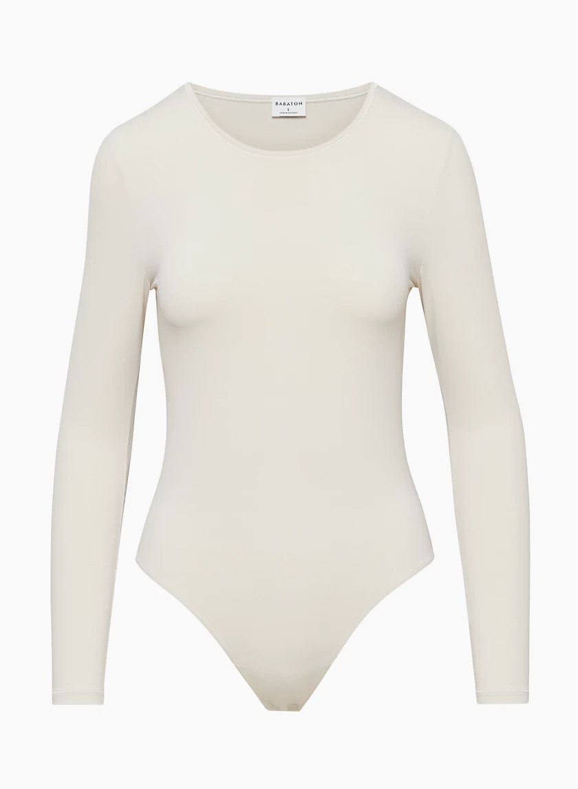 skintight crew longsleeve bodysuit | Aritzia