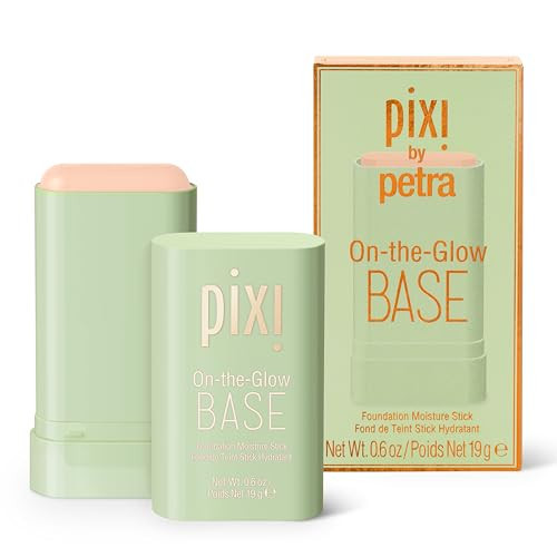 Pixi Beauty On-the-Glow Base| Tinted Moisturizer Foundation Stick | Cream: Fair/light, neutral shade| 0.6 oz / 19g | Amazon (US)
