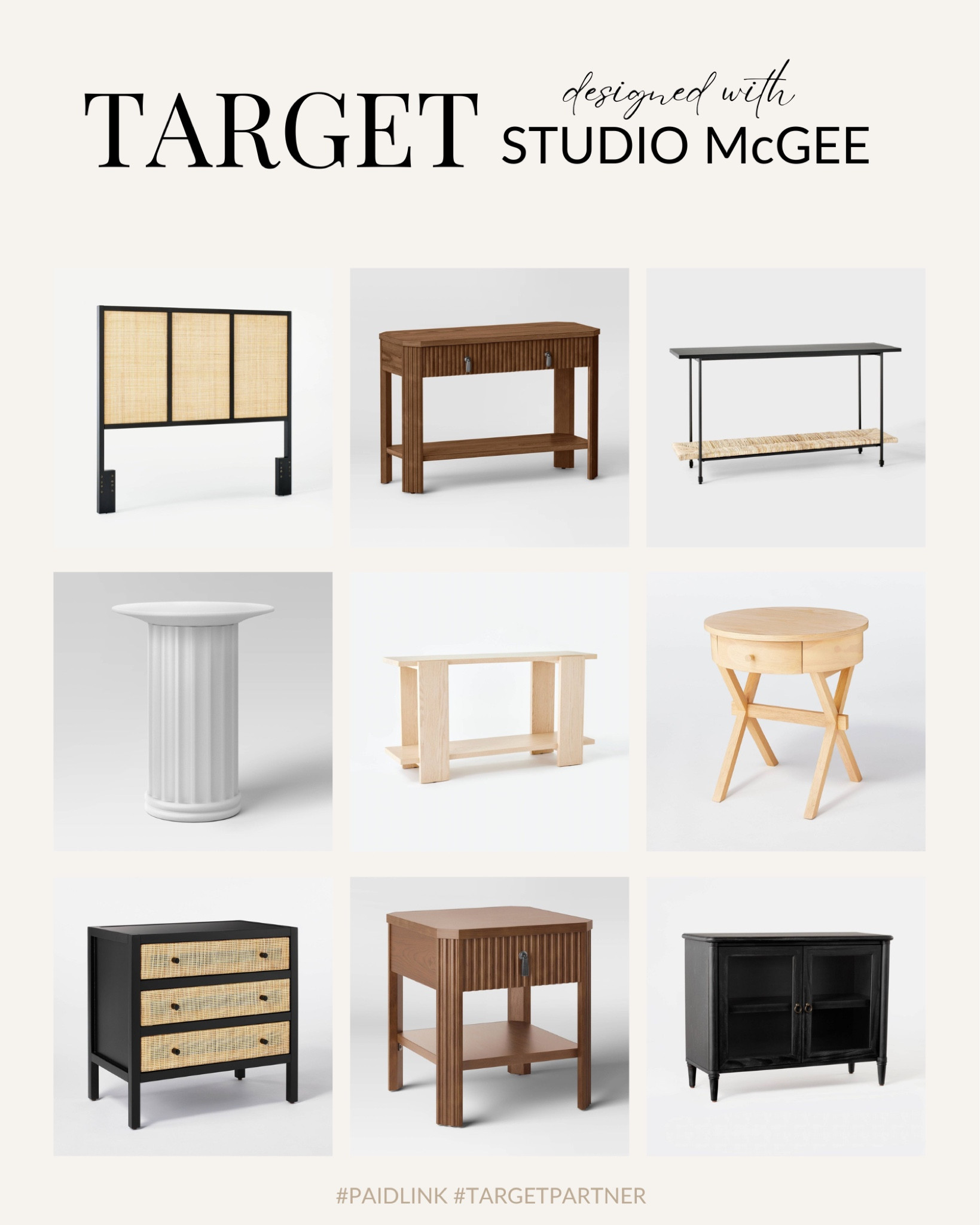 Target Studio McGee, headboards dresser, accent table, side table, night stand, console table , pedestal table 

#LTKhome #LTKstyletip #LTKsalealert