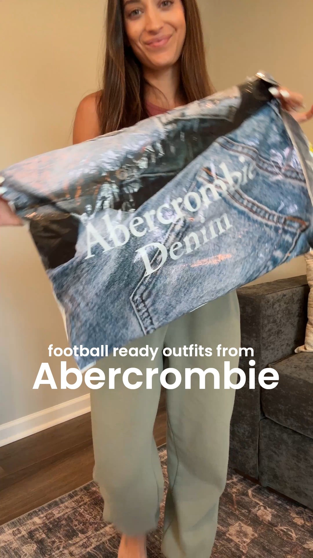 Who else is ready for football season?

Wearing size S in top - already oversized no need to size up 
Wearing 25 Short in jeans - running true to size! 

#LTKFindsUnder50 #LTKStyleTip #LTKSaleAlert
