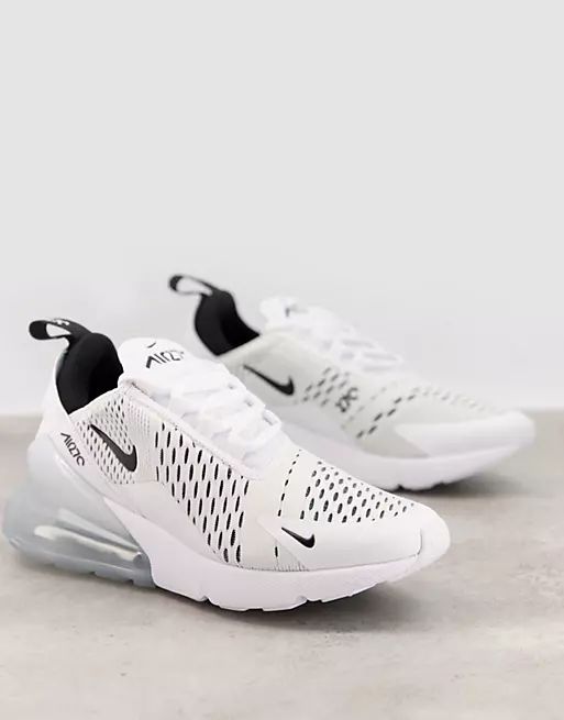 Nike Air Max 270 sneakers in white | ASOS (Global)