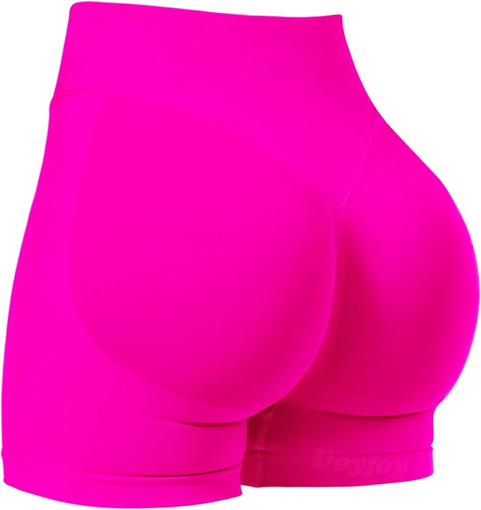 VOYJOY Women Workout Impact Shorts 2.5"/ 3.6"/ 4.5"/ 6" Scrunch Butt Lifting Gym Seamless Booty B... | Amazon (US)