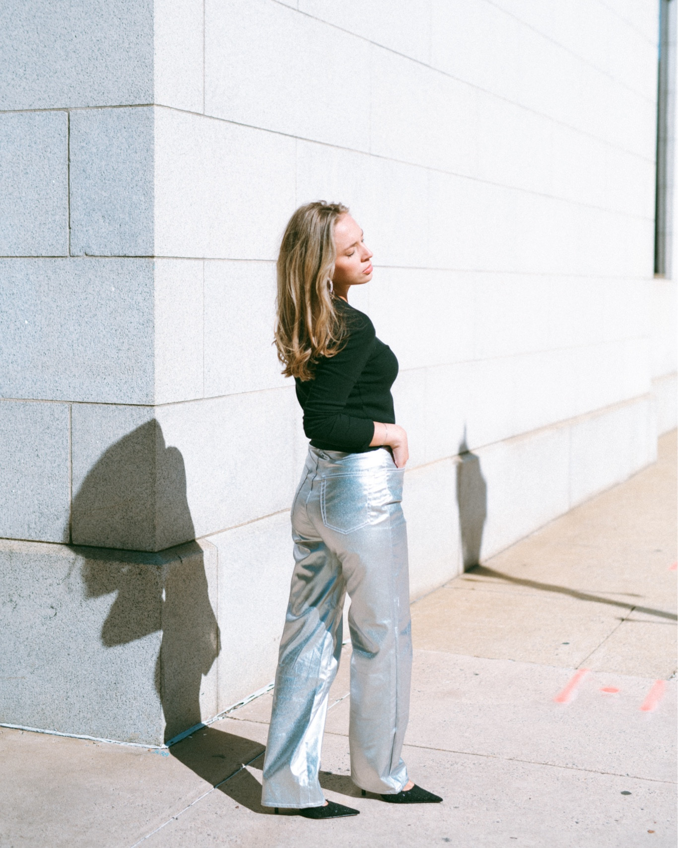 Holiday outfits, winter outfits, minimal outfit, silver pants, streetwear, street style, ootd, Pinterest outfit, Pinterest aesthetic 

#LTKstyletip #LTKHoliday #LTKsalealert