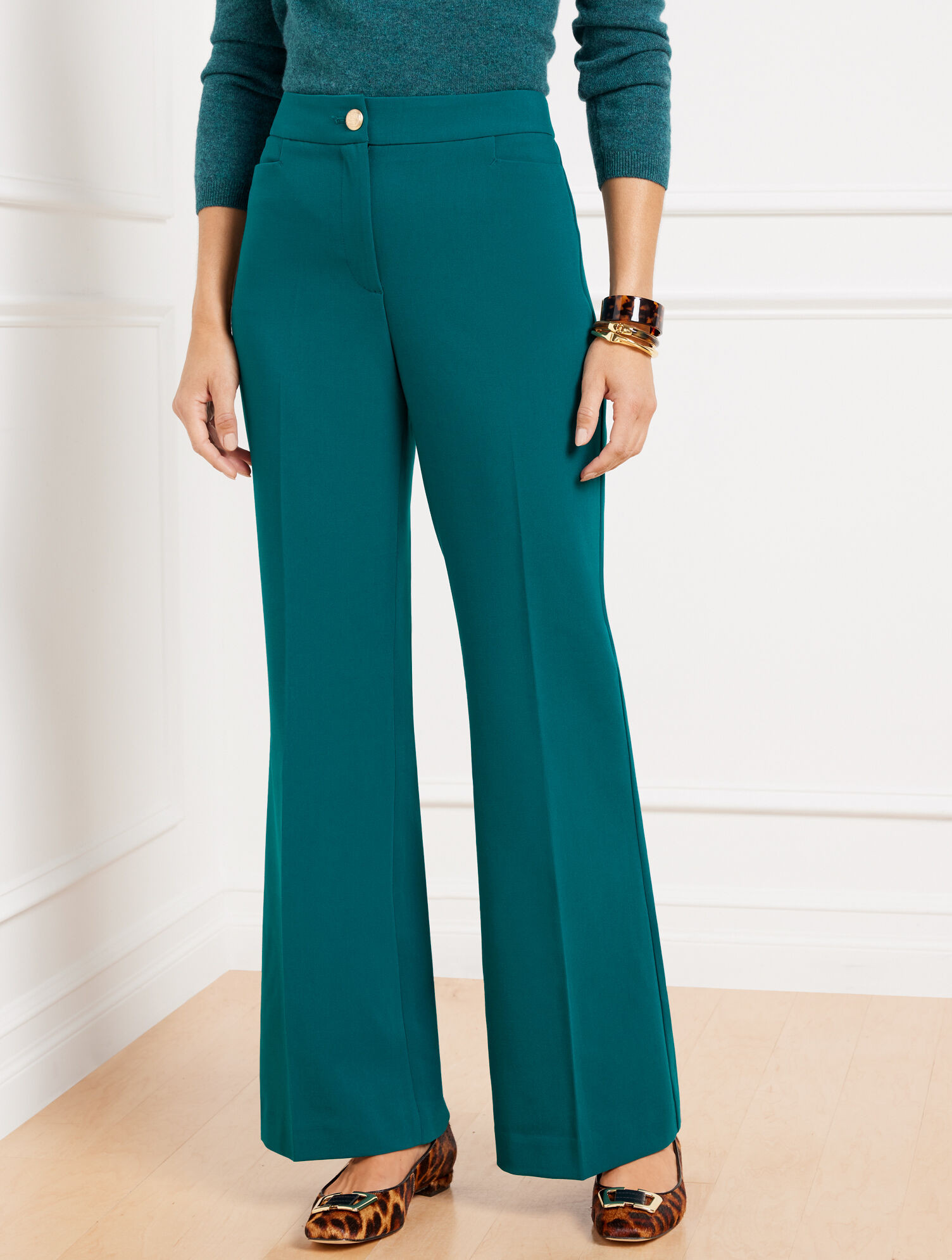 Talbots Providence Flare Leg Pants | Talbots