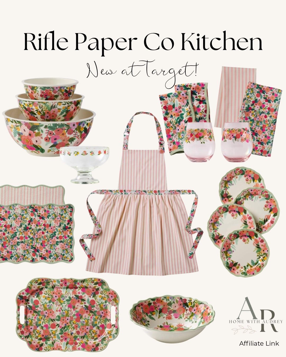 New @Target Rifle Paper Co kitchen finds! Perfect for summer dining, a fun girls night, or a garden party! Would also make the BEST Mother’s Day gifts! 

#LTKHome #LTKSeasonal #LTKMothersDay