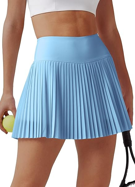 Willit Womens Pleated Tennis Skirts with Shorts Athletic Golf Skorts High Waisted Lightweight Zip... | Amazon (US)