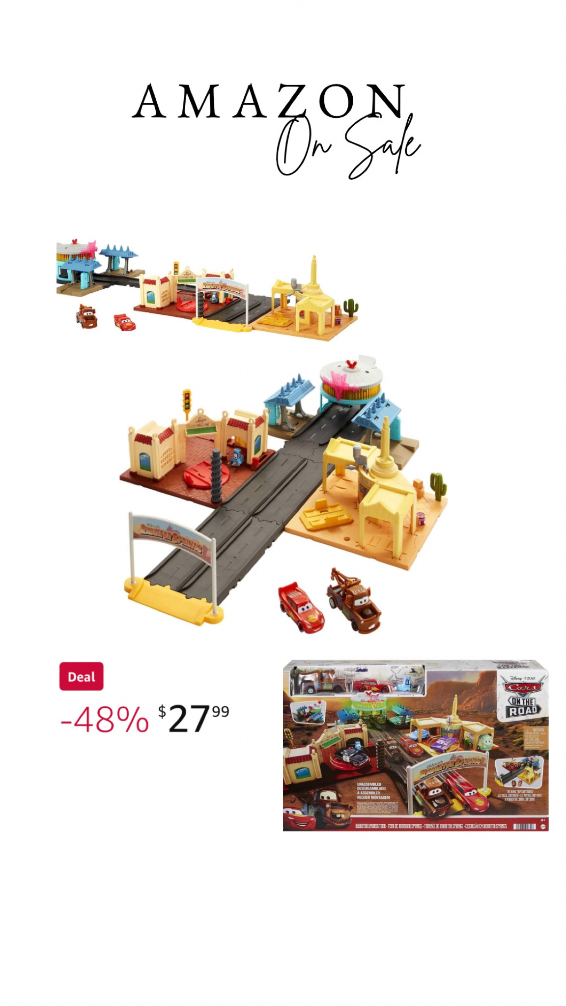 Toddler Christmas gift for the Disney & Cars lover!!! 

#LTKsalealert #LTKGiftGuide #LTKkids