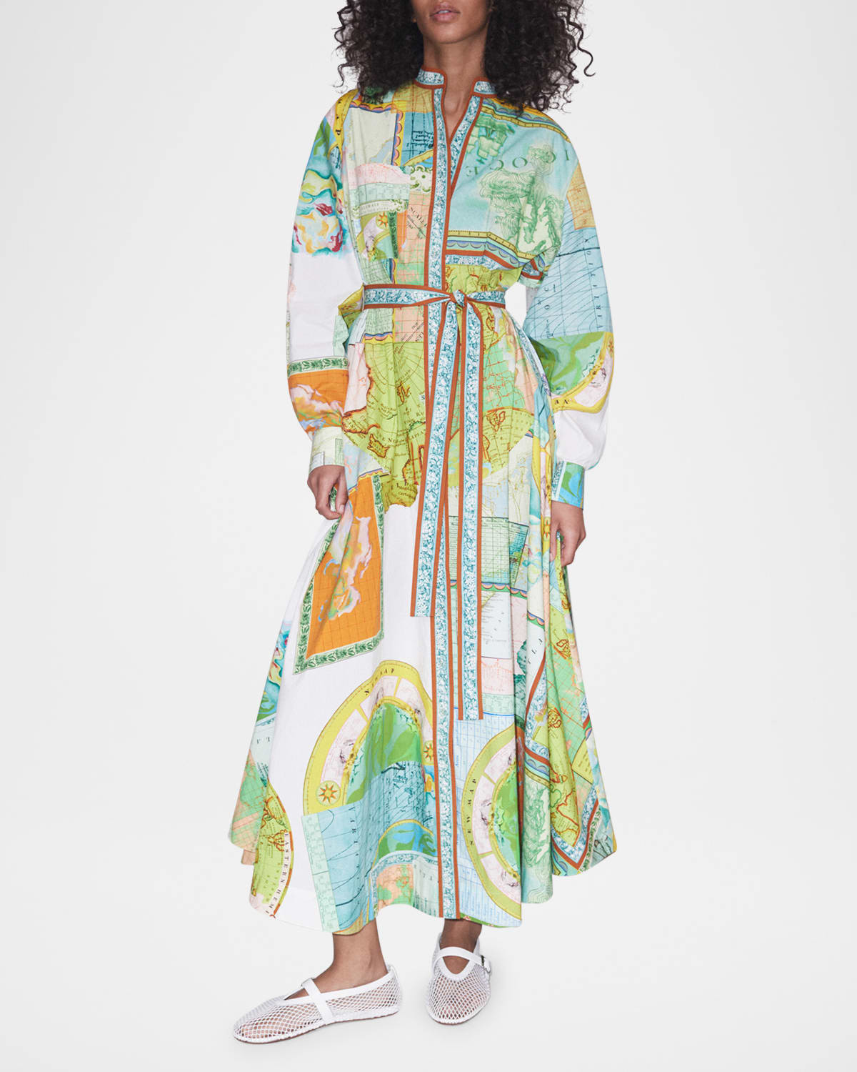 Atlas Cotton Shirtdress | Neiman Marcus