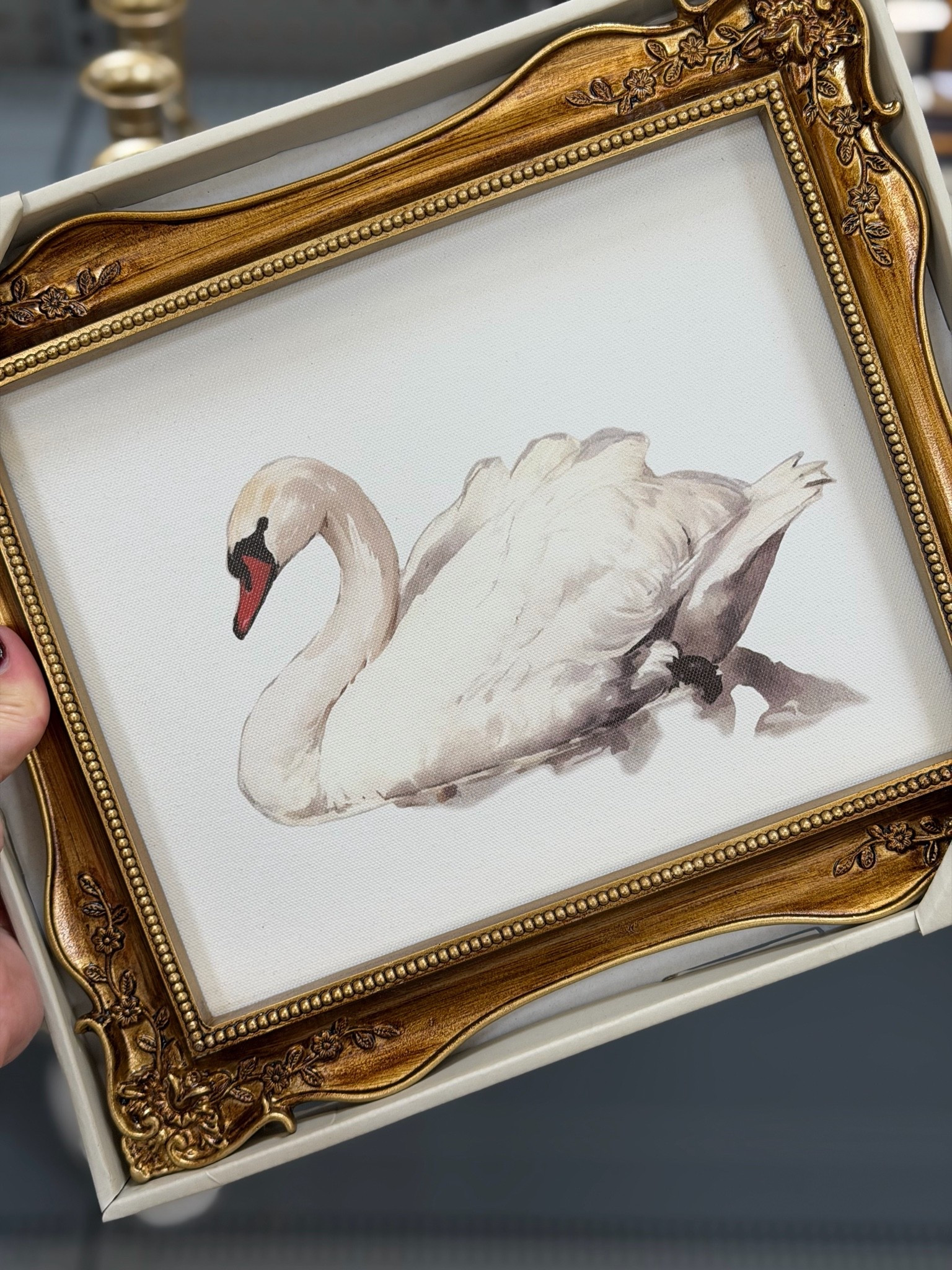 This framed swan art is beautiful and less than $14! #walmart

#LTKHome