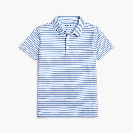 Boys' cotton striped polo | J.Crew Factory