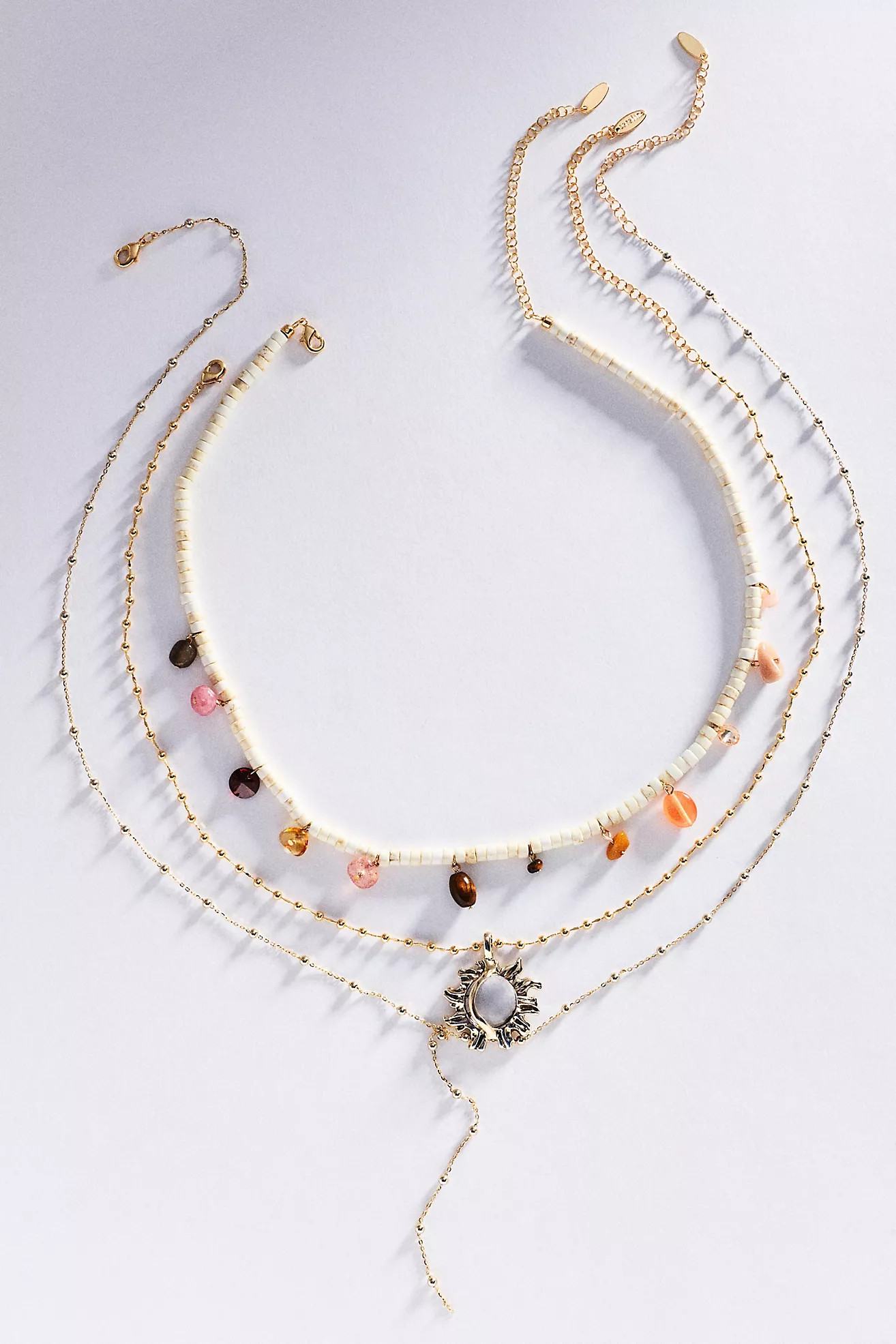 Shades of Sea Layering Necklaces | Anthropologie (US)