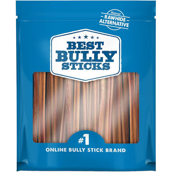 Best Bully Sticks Thin 6" Bully Sticks Dog Treats, 24 count | Chewy.com