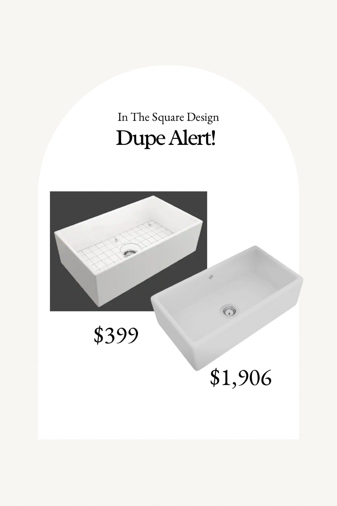 Dupe Alert - Farmhouse Sink

Designer look for less - farmhouse sink, fireclay farmhouse sink, Home Depot, Home Depot farmhouse sink, glacier bay farmhouse sink, designer farmhouse sink, Shaw fireclay farmhouse sink 

#LTKhome #LTKFind