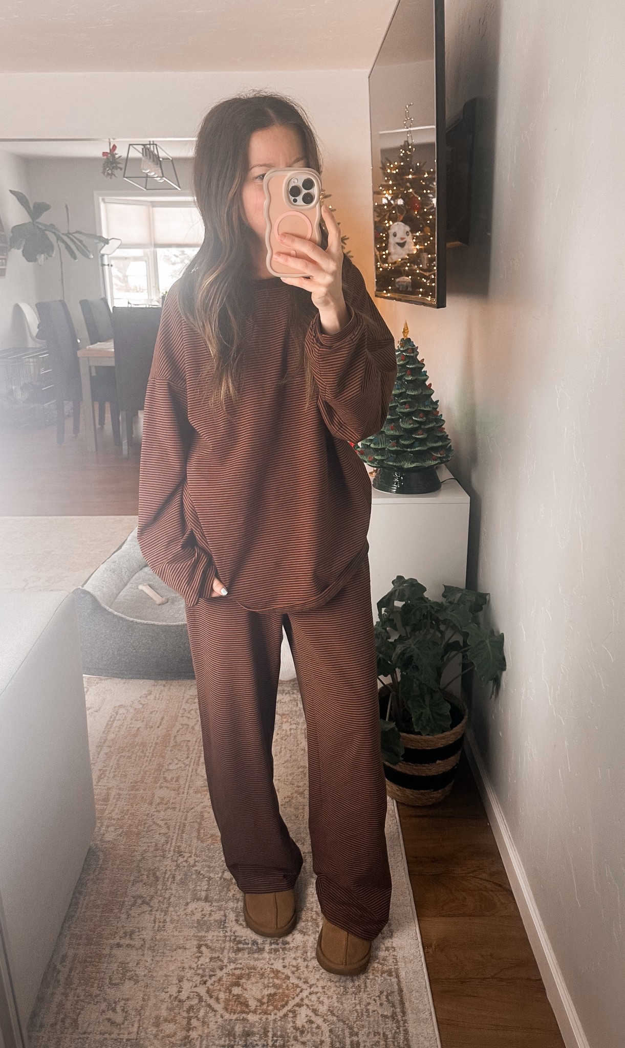 Love this set! It’s def oversized so I’d order true to size! 🤎 

#LTKFindsUnder50 #LTKPetite #LTKFindsUnder100