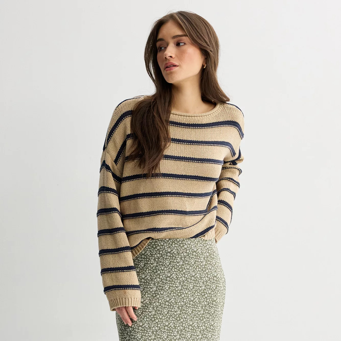 Juniors' SO\u00ae Textured Boatneck Sweater | Kohl's