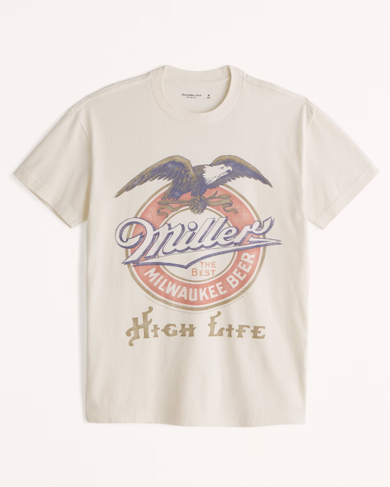 Miller High Life Graphic Tee | Abercrombie & Fitch (US)