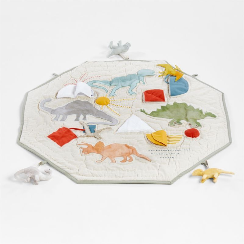 Dino Buddies Baby Activity Playmat + Reviews | Crate & Kids | Crate & Barrel