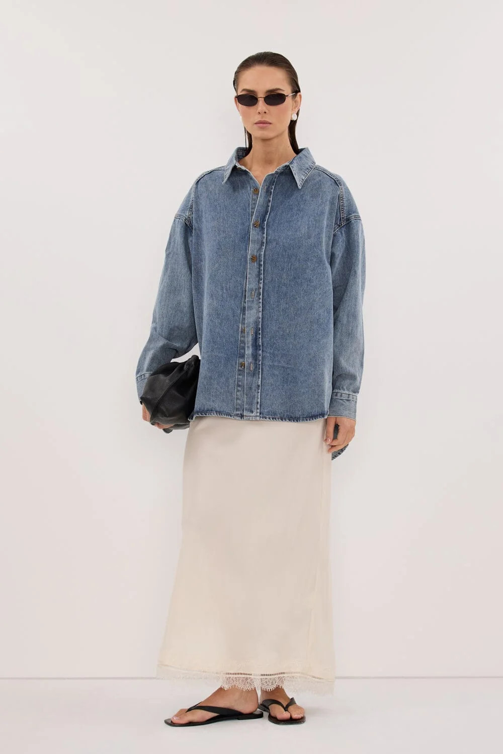ASHTON CLASSIC BLUE DENIM SHIRT | DISSH